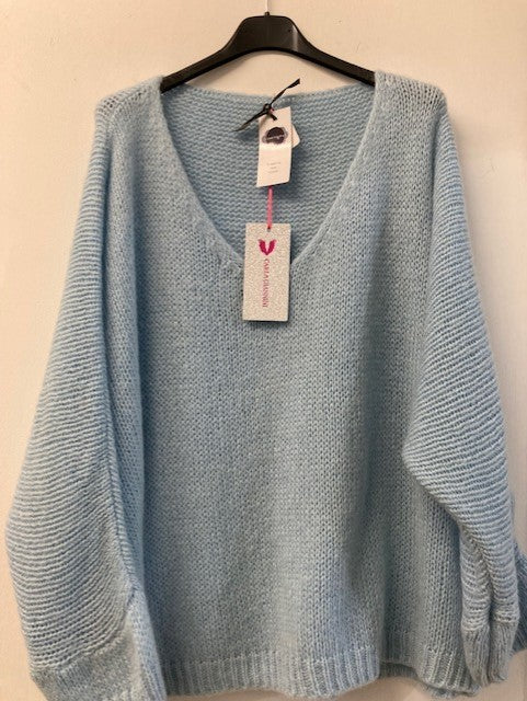 Pale hotsell blue jumper