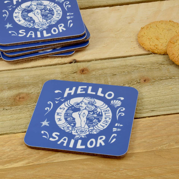 Hello Sailor Coaster