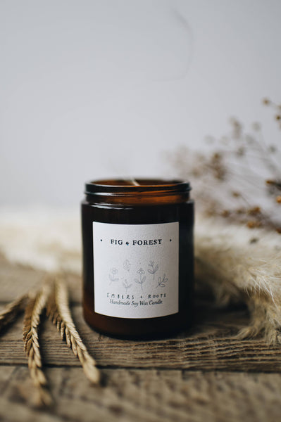 Fig & Forest Soy wax Candle